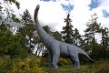Parc de prehistoire morbihan france frankrijk french bretagne brittany dolmen menhir menhirs dino dinosaurus dinosaur dinosaure dinosauriers malansac themapark Brachiosaurus