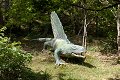 Parc de prehistoire morbihan france frankrijk french bretagne brittany dolmen menhir menhirs dino dinosaurus dinosaur dinosaure dinosauriers malansac themapark Dimetrodon