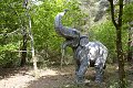 Parc de prehistoire morbihan france frankrijk french bretagne brittany dolmen menhir menhirs dino dinosaurus dinosaur dinosaure dinosauriers malansac themapark Dinotherium