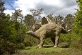 Parc de prehistoire morbihan france frankrijk french bretagne brittany dolmen menhir menhirs dino dinosaurus dinosaur dinosaure dinosauriers malansac themapark Stegosaurus